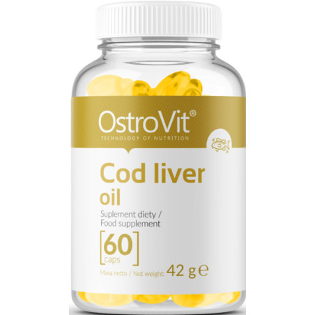 OSTROVIT COD LIVER OIL 60kaps