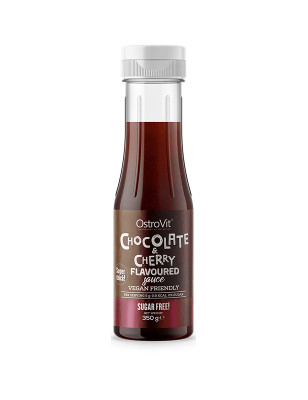 OSTROVIT CHOCOLATE & CHERRY FLAVOURED SAUCE 350g