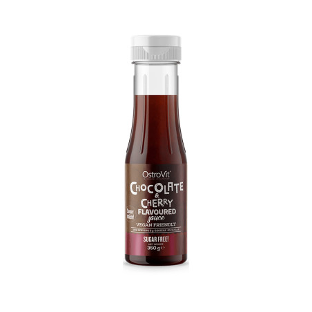 OSTROVIT CHOCOLATE & CHERRY FLAVOURED SAUCE 350g