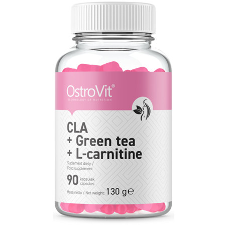 OSTROVIT CLA+GREEN TEA+L-CARNITINE 90kaps