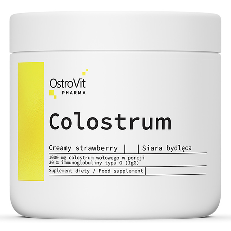 OSTROVIT PHARMA COLOSTRUM 100 g creamy strawberry OSTROVIT PHARMA COLOSTRUM 100 g creamy strawberry