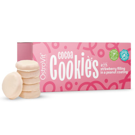 OSTROVIT COCOA COOKIES with STRAW.PEAN 128g