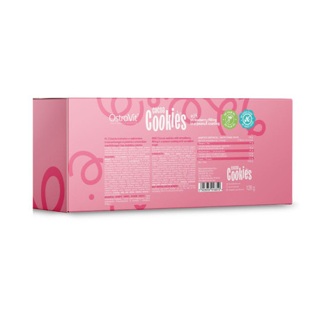 OSTROVIT COCOA COOKIES with STRAW.PEAN 128g