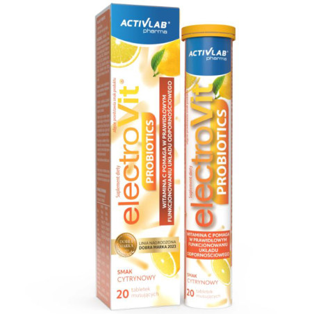 ACTIVLAB ELECTROVIT PROBIOTICS 20 tab tuba Cytryna