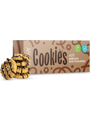 OSTROVIT COOKIES with PEANUTS nad CHOCOLATE 125g