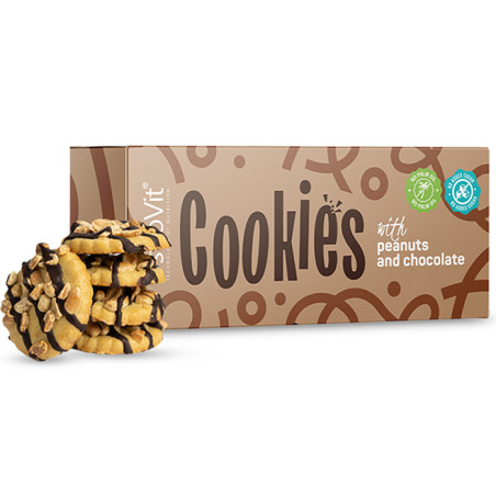 OSTROVIT COOKIES with PEANUTS nad CHOCOLATE 125g