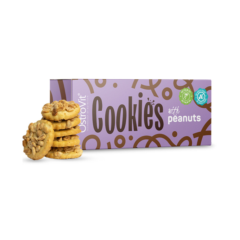 OSTROVIT COOKIES with PEANUTS 125g OSTROVIT COOKIES with PEANUTS 125g
