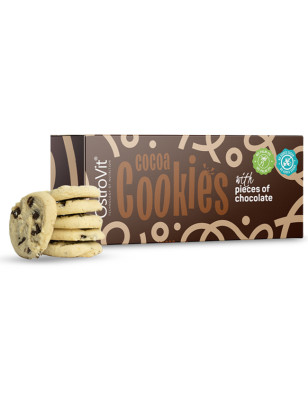 OSTROVIT COCOA COOKIES with PIECES CHOCOLATE 130g