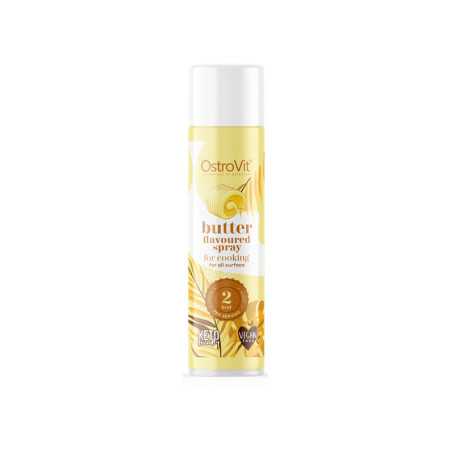 OSTROVIT COOKING SPRAY BUTTER FLAVOURED 250ml