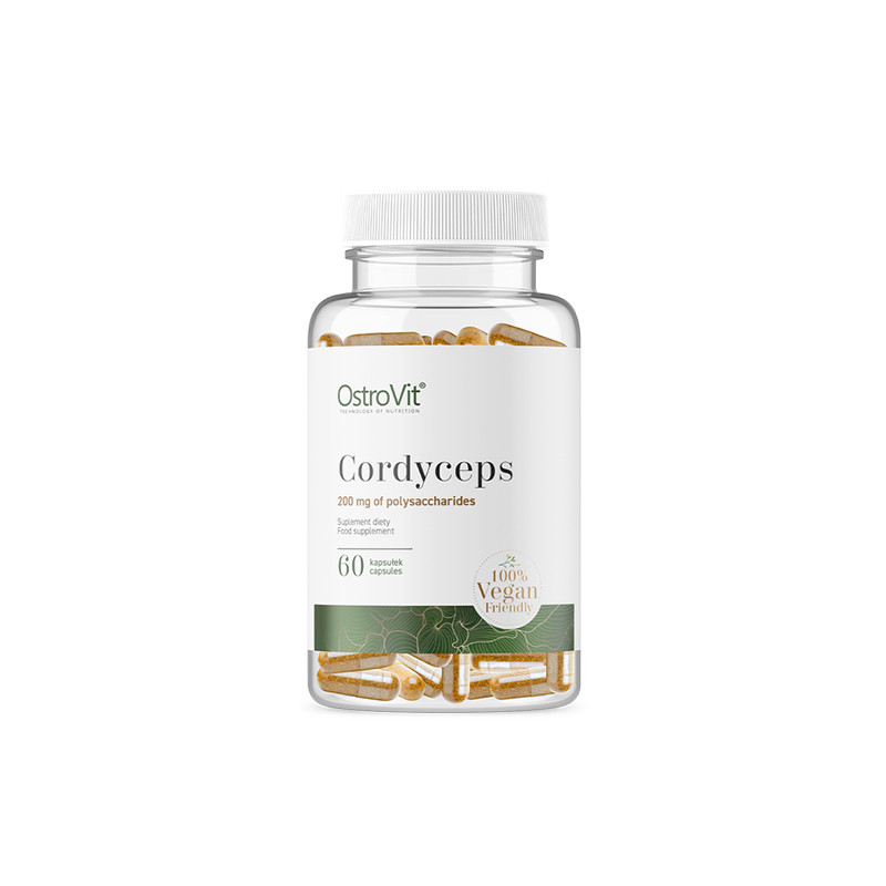 OSTROVIT CORDYCEPS 500mg - 60kaps VEGE OSTROVIT CORDYCEPS 500mg - 60kaps VEGE