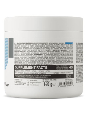 OSTROVIT CREATINE MONOHYDRATE 3300 mg - 120 kaps