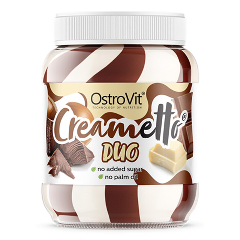 OSTROVIT CREAMETTO - 350g mleczno orzechowy OSTROVIT CREAMETTO - 350g mleczno orzechowy