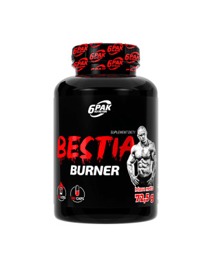 6PAK BESTIA BURNER 100kaps