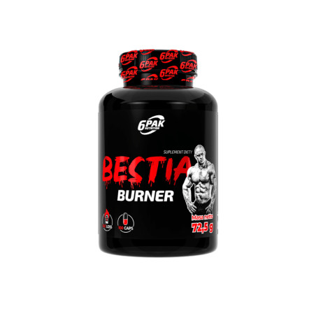 6PAK BESTIA BURNER 100kaps