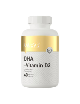 OSTROVIT DHA + VITAMIN D3 60 kaps
