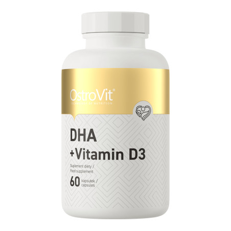 OSTROVIT DHA + VITAMIN D3 60 kaps