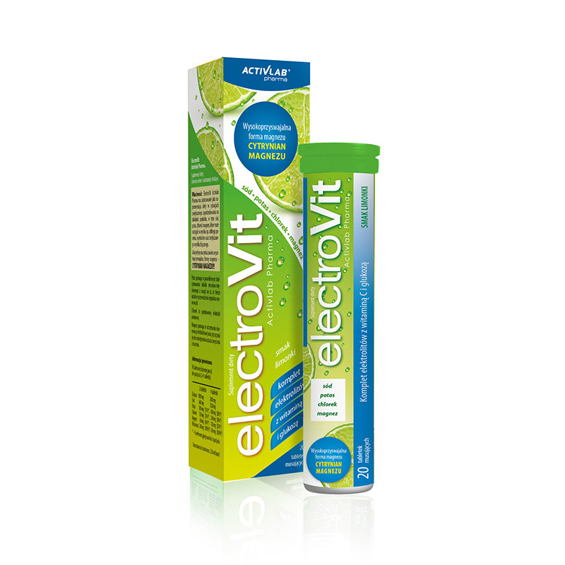 ACTIVLAB ELECTROVIT - 20tabl limonka ACTIVLAB ELECTROVIT - 20tabl limonka