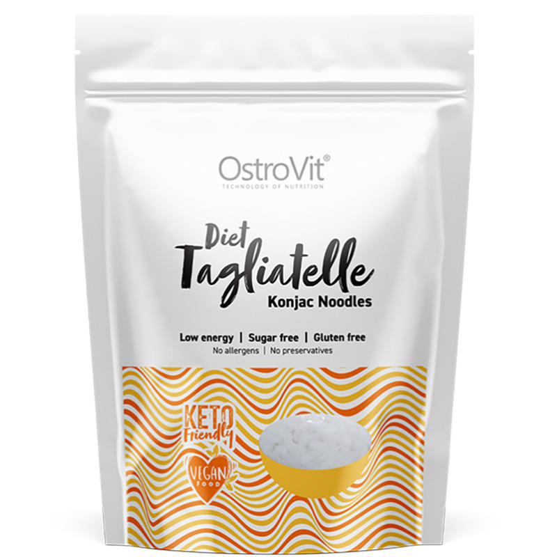 OSTROVIT DIET TAGLIATELLE KONJAC NOODLES 400g OSTROVIT DIET TAGLIATELLE KONJAC NOODLES 400g