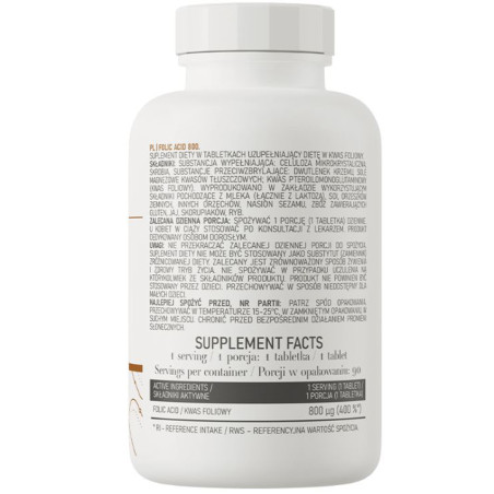 OSTROVIT FOLIC ACID 800 - 60 kaps