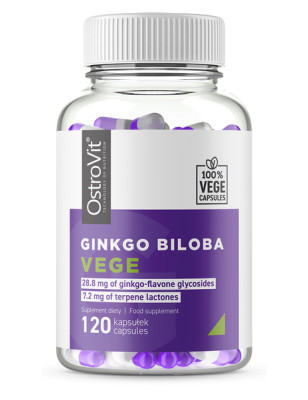 OSTROVIT GINKGO BILOBA 120kaps VEGE