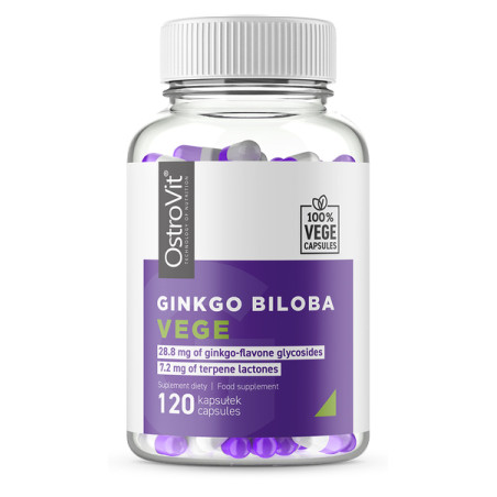OSTROVIT GINKGO BILOBA 120kaps VEGE