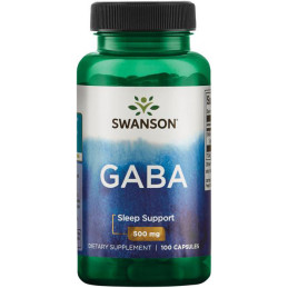 SWANSON GABA 500mg - 100kaps