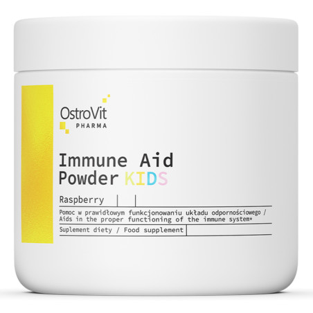 OSTROVIT PHARMA IMMUNE AID POWDER KIDS 100g raspbe