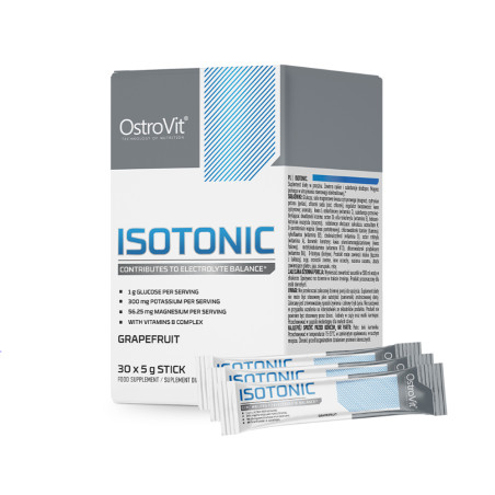 OSTROVIT ISOTONIC 5g x 30 BOX grapefruit