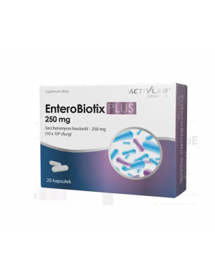 ACTIVLAB PHARMA ENTEROBIOTIX PLUS 250 20 kaps