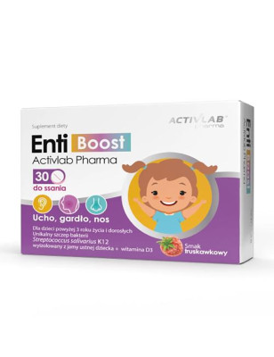ACTIVLAB PHARMA ENTIBOOST 30 tabl truskawka