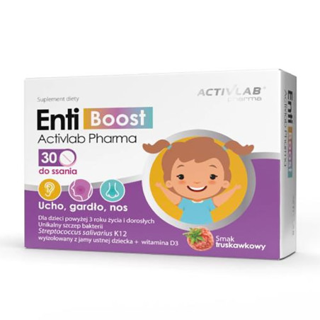 ACTIVLAB PHARMA ENTIBOOST 30 tabl truskawka