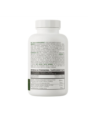 OSTROVIT KSM-66 ASHWAGANDHA 120 kaps vege