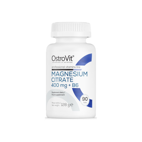 OSTROVIT MAGNESIUM CITRATE 400mg+B6 - 90tabl