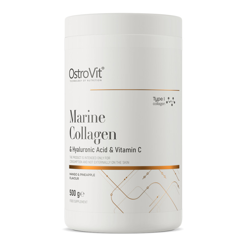 OSTROVIT MARINE COL+HYAL ACID VIT.C 500g mango/pin OSTROVIT MARINE COL+HYAL ACID VIT.C 500g mango/pin
