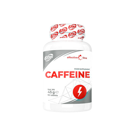 6PAK CAFFEINE 90tabl