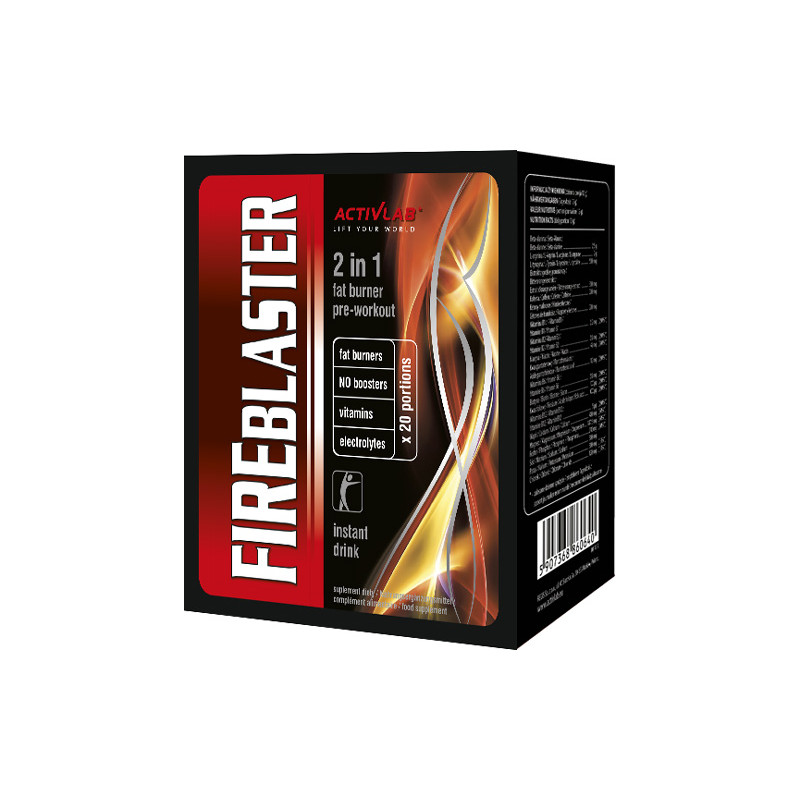 ACTIVLAB FIREBLASTER 20x12g Tropical Fruit ACTIVLAB FIREBLASTER 20x12g Tropical Fruit