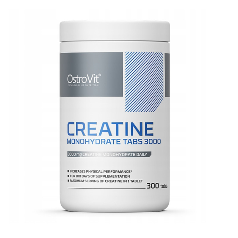 OSTROVIT CREATINE MONOHYDRATE 3000 mg - 300 tabl OSTROVIT CREATINE MONOHYDRATE 3000 mg - 300 tabl
