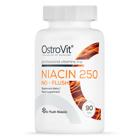 OSTROVIT NIACIN 250 NO-FLUSH - 90 tabl