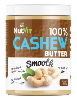 OSTROVIT NutVit 100% Cashew Butter Smooth 1000g