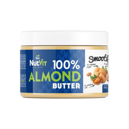 OSTROVIT NutVit 100% Almond Butter Smooth 500g