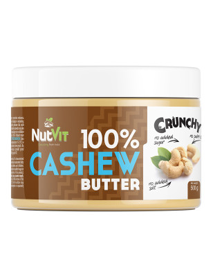 OSTROVIT NutVit 100% Cashew Butter Crunchy 500g