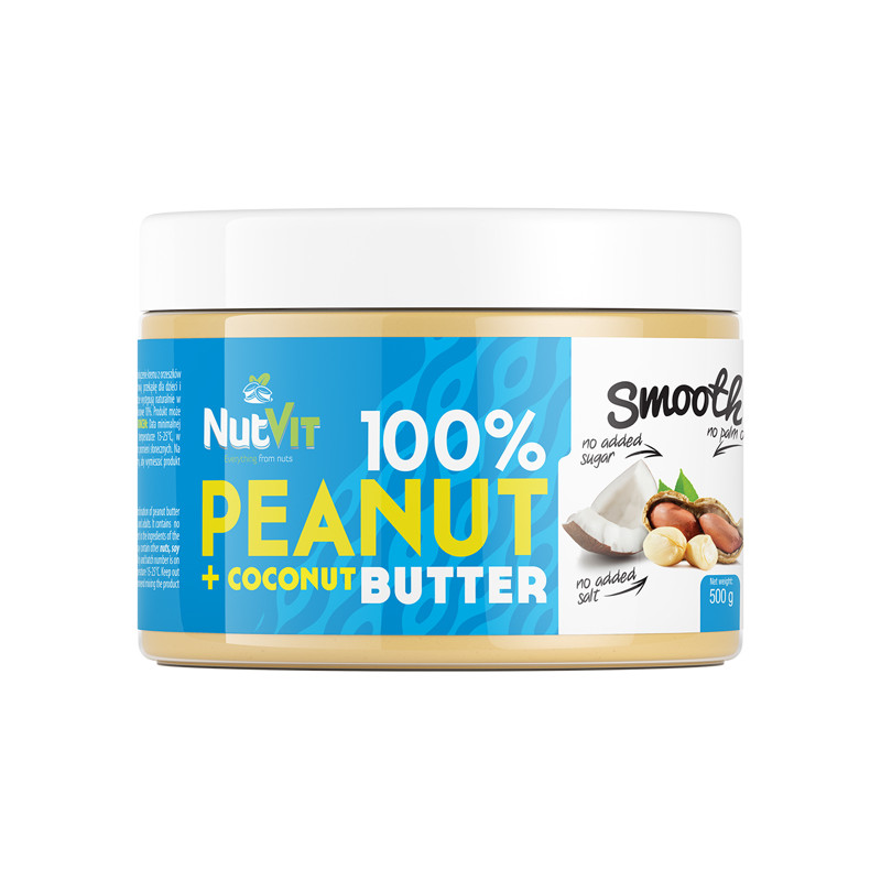 OSTROVIT NutVit Peanut Butter + Coconut 500g  OSTROVIT NutVit Peanut Butter + Coconut 500g
