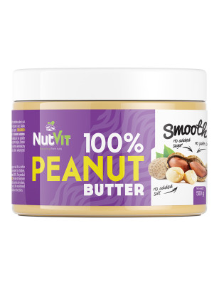 OSTROVIT NutVit 100% Peanut Butter Smooth 500g