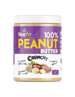OSTROVIT NutVit 100% Peanut Butter Crunchy 1000g