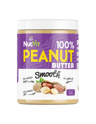 OSTROVIT NutVit 100% Peanut Butter 1000g smooth