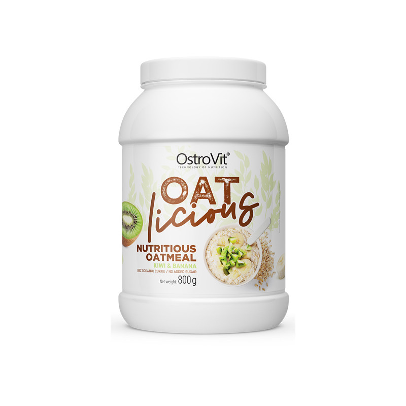 OSTROVIT OATlicious 800g KIWI & BANANA OSTROVIT OATlicious 800g KIWI & BANANA