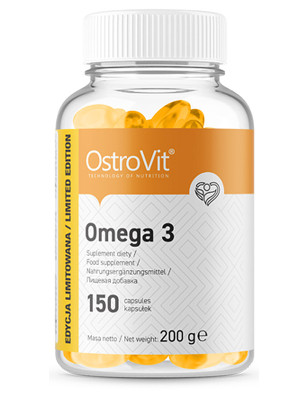 OSTROVIT OMEGA 3 150caps LIMITED EDITION