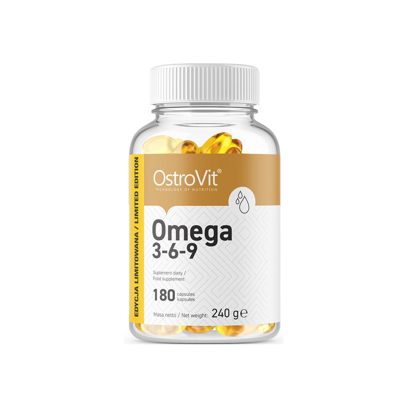 OSTROVIT OMEGA 3-6-9 180kaps OSTROVIT OMEGA 3-6-9 180kaps
