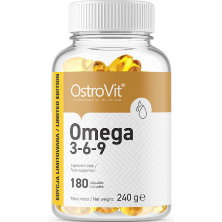 OSTROVIT OMEGA 3-6-9 180kaps
