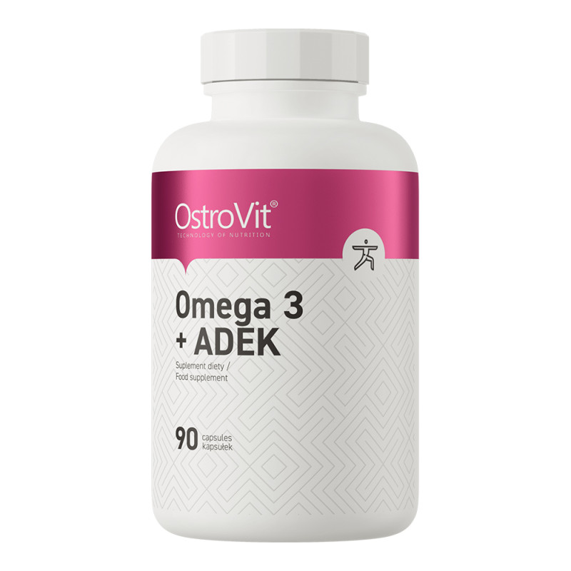 OSTROVIT OMEGA 3 + ADEK 90 kaps OSTROVIT OMEGA 3 + ADEK 90 kaps